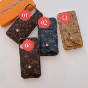 Leather Wallet Phone Case Iphone 16 Pro Max